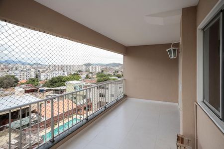 Varanda de apartamento à venda com 3 quartos, 86m² em Cachambi, Rio de Janeiro