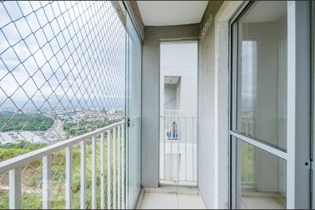Varanda da Sala de apartamento à venda com 2 quartos, 48m² em Jardim Alvorada, Belo Horizonte