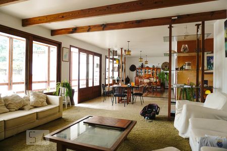 Sala de casa à venda com 5 quartos, 600m² em São Conrado, Rio de Janeiro