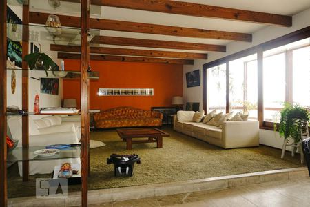 Sala de casa à venda com 5 quartos, 600m² em São Conrado, Rio de Janeiro