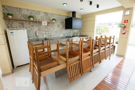 Apartamento à venda com 43m², 2 quartos e 1 vagaChurrasqueira