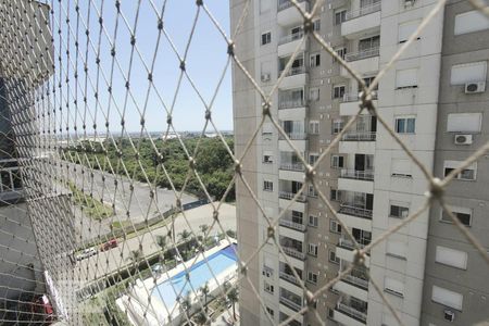 VISTA SALA de apartamento para alugar com 3 quartos, 65m² em Farrapos, Porto Alegre