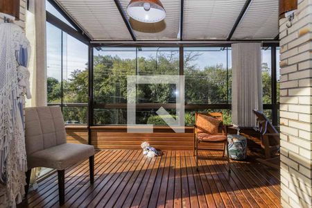 Varanda da Sala de casa de condomínio para alugar com 4 quartos, 336m² em Nonoai, Porto Alegre