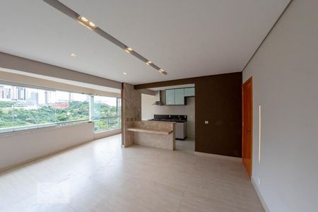 Sala de apartamento à venda com 2 quartos, 68m² em Vila da Serra, Nova Lima