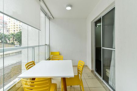 Apartamento para alugar com 40m², 1 quarto e 1 vaga Apartamento para alugar com 40m², 1 quarto e 1 vagaVaranda