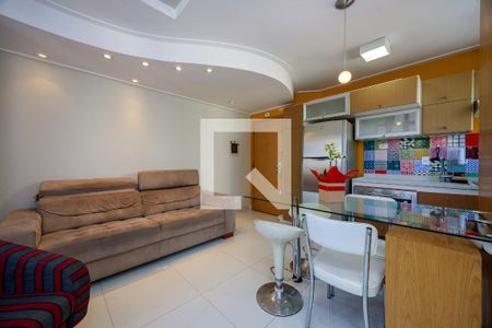 Sala de apartamento para alugar com 1 quarto, 49m² em Brooklin Paulista, São Paulo