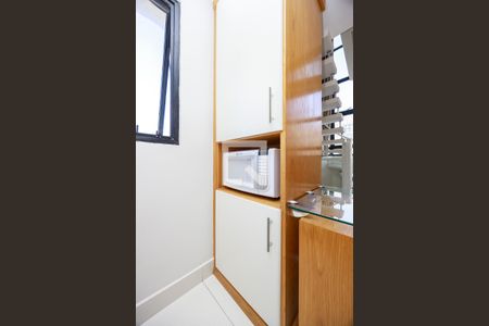 Cozinha de apartamento para alugar com 1 quarto, 49m² em Brooklin Paulista, São Paulo