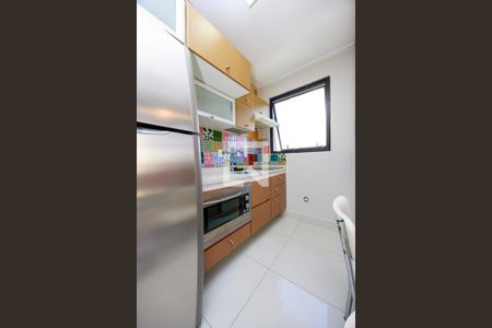 Cozinha de apartamento para alugar com 1 quarto, 49m² em Brooklin Paulista, São Paulo