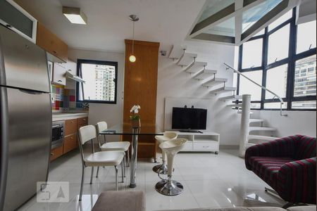 Apartamento de apartamento para alugar com 1 quarto, 49m² em Brooklin Paulista, São Paulo