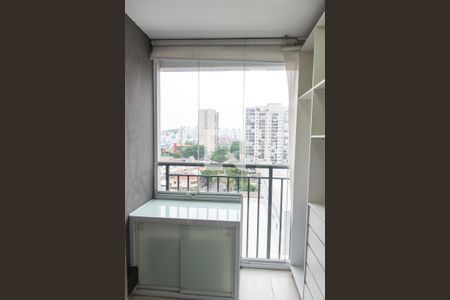 Apartamento à venda com 45m², 1 quarto e 1 vagaVaranda do quarto
