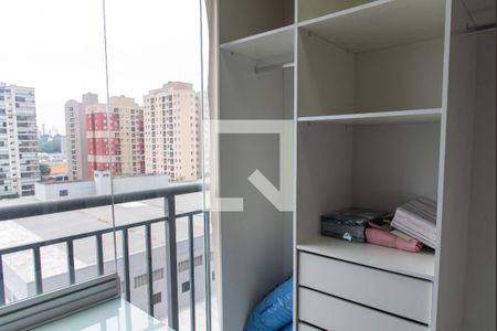 Apartamento à venda com 45m², 1 quarto e 1 vagaVaranda do quarto