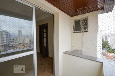 Varanda da Sala de apartamento à venda com 2 quartos, 62m² em Vila Gumercindo, São Paulo