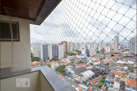 Varanda da Sala de apartamento à venda com 2 quartos, 62m² em Vila Gumercindo, São Paulo
