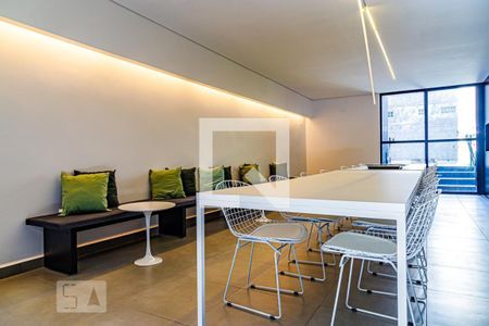 Studio à venda com 26m², 1 quarto e sem vagaÁrea comum - Salão de festas