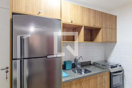 Studio à venda com 26m², 1 quarto e sem vagaCozinha