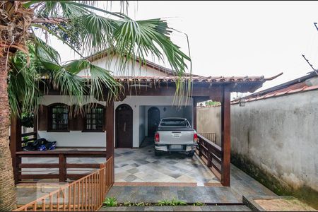 Varanda da Sala - Garagem de casa à venda com 5 quartos, 350m² em Palmeiras, Belo Horizonte