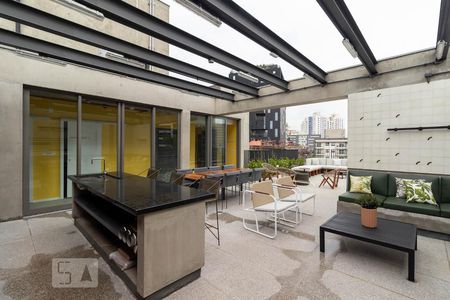 Studio à venda com 25m², 1 quarto e sem vagaÁrea comum - Churrasqueira