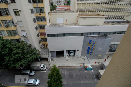 Vista da Sala de apartamento à venda com 2 quartos, 70m² em Glória, Rio de Janeiro