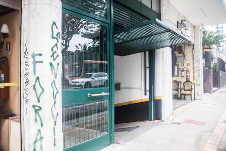 Apartamento para alugar com 64m², 2 quartos e sem vagaFachada do bloco