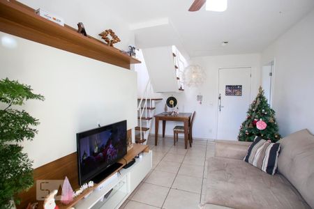 Sala de apartamento à venda com 4 quartos, 140m² em Pechincha, Rio de Janeiro