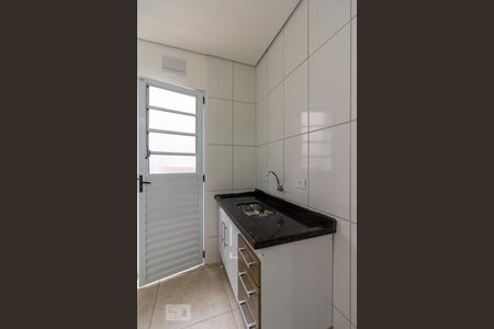 Detalhe Cozinha de kitnet/studio para alugar com 1 quarto, 20m² em Jardim Peri Peri, São Paulo