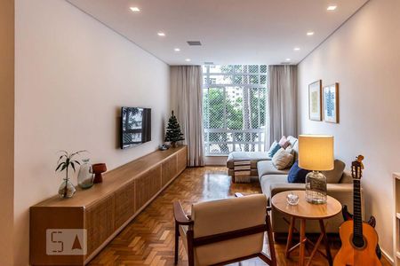 Sala de apartamento à venda com 2 quartos, 98m² em Jardim Paulista, São Paulo