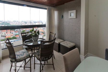 varanda de apartamento à venda com 3 quartos, 118m² em Vila Prudente, São Paulo