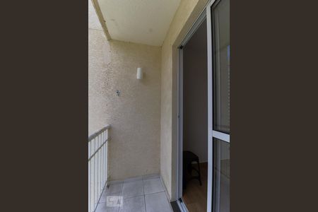 Varanda da Sala de apartamento para alugar com 2 quartos, 47m² em Botujuru, Mogi das Cruzes