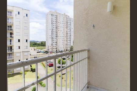 Varanda da Sala de apartamento para alugar com 2 quartos, 47m² em Botujuru, Mogi das Cruzes