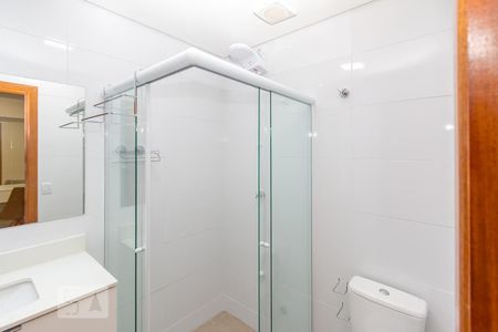 Apartamento para alugar com 58m², 1 quarto e 2 vagas Apartamento para alugar com 58m², 1 quarto e 2 vagasBanheiro