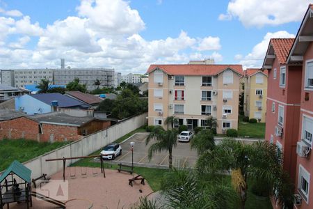 Vista Sala de apartamento à venda com 3 quartos, 57m² em Mato Grande, Canoas