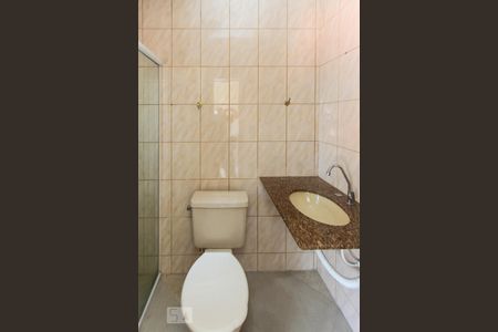 Banheiro da Suite de casa para alugar com 1 quarto, 50m² em Jardim Haia do Carrao, São Paulo