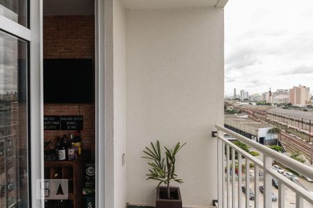 Varanda  de apartamento para alugar com 2 quartos, 45m² em Belenzinho, São Paulo