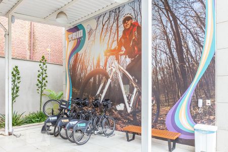 Apartamento para alugar com 35m², 1 quarto e 1 vaga Apartamento para alugar com 35m², 1 quarto e 1 vagaÁrea comum - Bicicletário