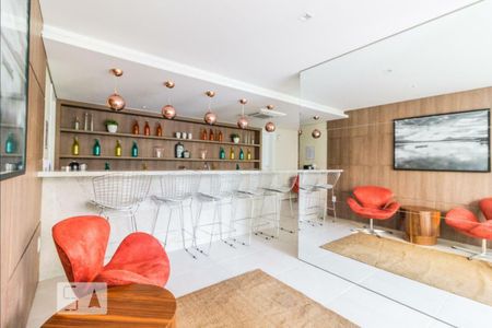 Apartamento para alugar com 35m², 1 quarto e 1 vaga Apartamento para alugar com 35m², 1 quarto e 1 vagaÁrea comum - Salão de festas