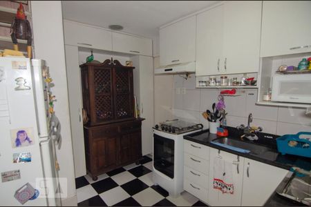 Cozinha de apartamento à venda com 3 quartos, 108m² em Botafogo, Rio de Janeiro