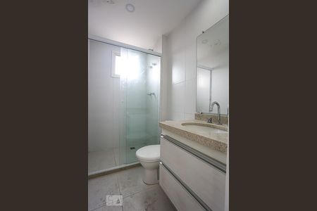 Apartamento para alugar com 57m², 2 quartos e 1 vaga Apartamento para alugar com 57m², 2 quartos e 1 vagaBanheiro da Suíte