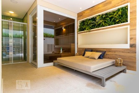 Apartamento para alugar com 47m², 1 quarto e 1 vaga Apartamento para alugar com 47m², 1 quarto e 1 vagaÁrea comum - Sauna