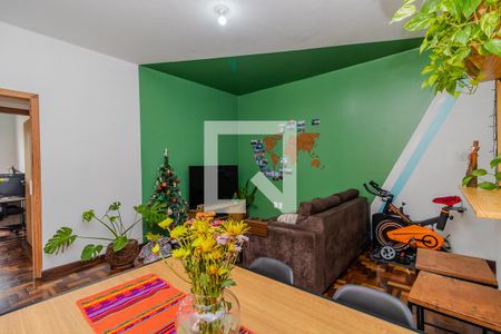 Sala de apartamento à venda com 2 quartos, 80m² em Farroupilha, Porto Alegre