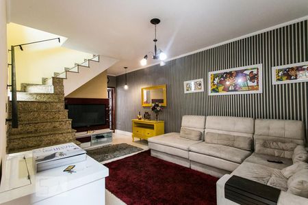 Sala de casa à venda com 3 quartos, 155m² em Jardim Textil, São Paulo