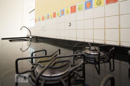 Apartamento para alugar com 45m², 2 quartos e 1 vagadetalhe da cozinha