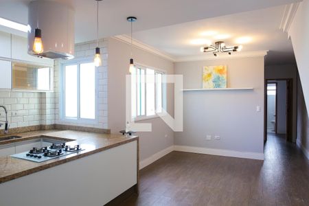 Sala de apartamento à venda com 2 quartos, 120m² em Parque São Vicente, Santo André