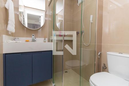 Banheiro  de apartamento à venda com 1 quarto, 49m² em Vila Mariana, São Paulo