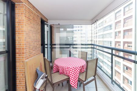 Varanda  de apartamento à venda com 1 quarto, 34m² em Vila Mariana, São Paulo