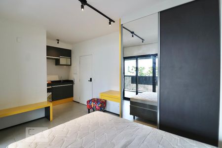 Sala/Quarto de kitnet/studio para alugar com 1 quarto, 33m² em Vila Buarque, São Paulo