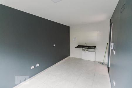 Sala Cozinha de apartamento para alugar com 1 quarto, 40m² em Barra Funda, São Paulo