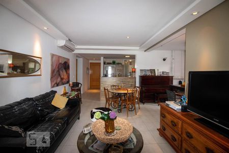 Sala de apartamento à venda com 2 quartos, 90m² em Petrópolis, Porto Alegre