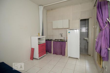 Sala de Apartamento com 1 quarto, 21m² Copacabana