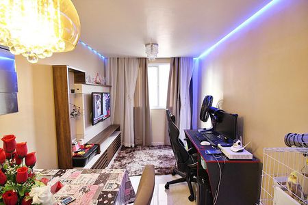 Sala  de apartamento para alugar com 2 quartos, 44m² em Paulicéia, São Bernardo do Campo