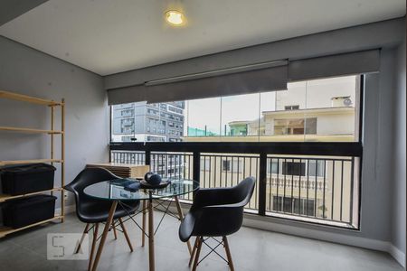 Varanda de apartamento para alugar com 1 quarto, 35m² em Campo Belo, São Paulo